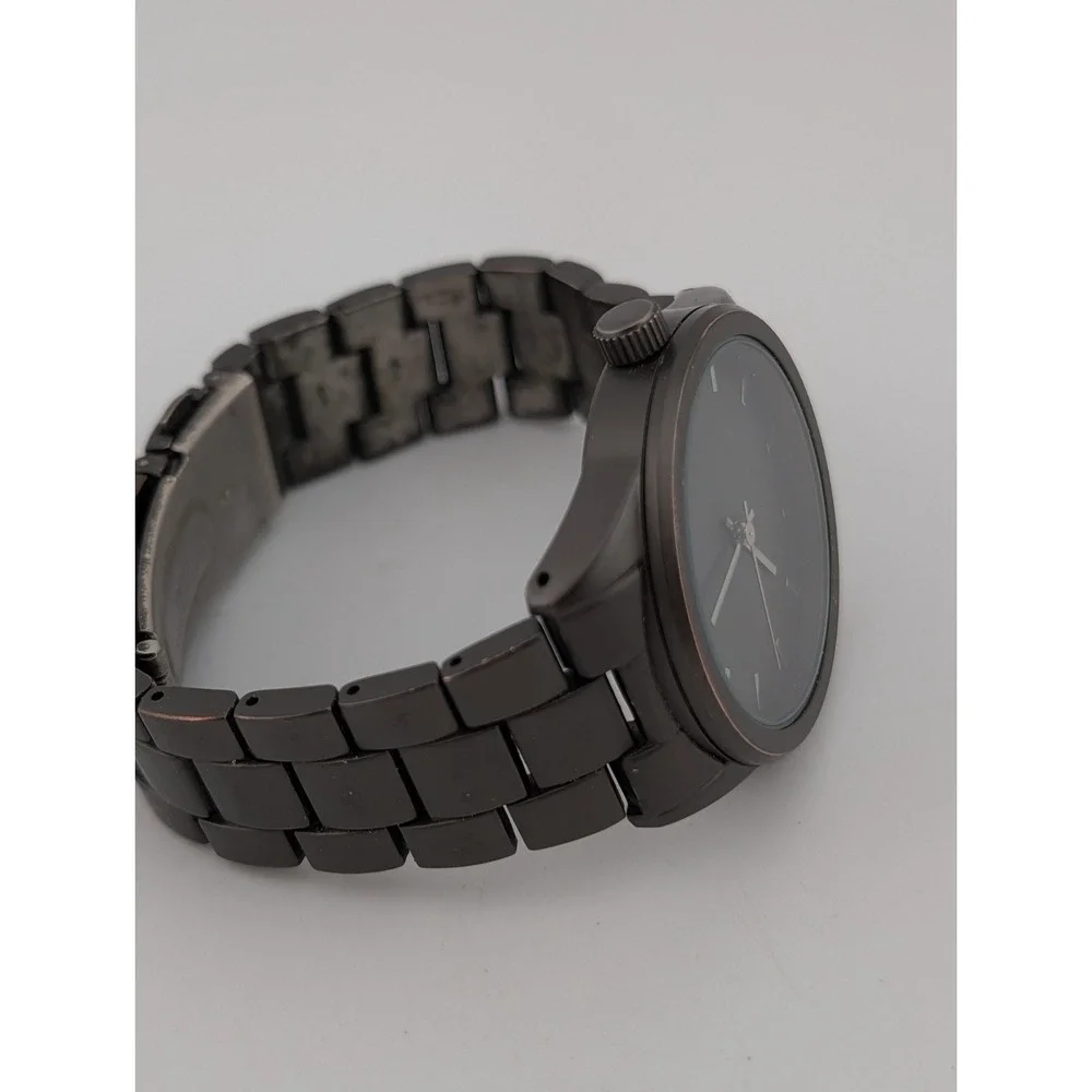 Goodfellow & Co Watch Men‎ 38mm Case Gunmental Tone 7